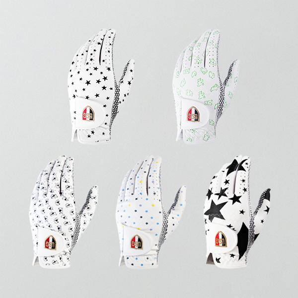 1004 디자인 실리콘 골프장갑 / 여성용 / 왼손 양손