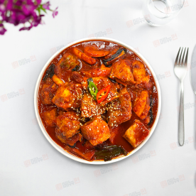 얼큰한 매운맛 돼지갈비찜 [약 120인분~] / 1인분당 약 3,546원