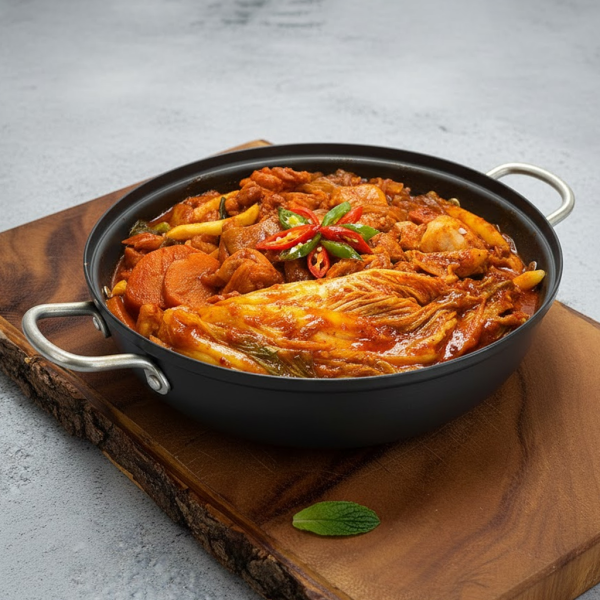 깊은 맛 묵은지 찜닭 [약 120인분~] / 1인분당 약 4,016원