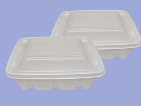대형 사각 찜용기 [100ea_Set] / [용도추천] 3~4인용 찜닭, 해물찜, 감자탕, 단체 주문용 메인 요리