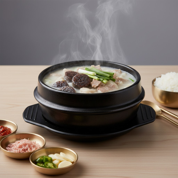 전통 아바이 순대국밥 [약 200인분 ~] / 1인분당 약 3,657원