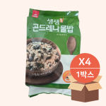 [한우물_냉동] 곤드레나물밥 (1,032gX4eaX4) / 웰빙 트렌드! 건강 한정식 메뉴 차별화