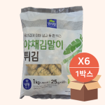 [면사랑_냉동] 김말이 (1kgX6ea_box) / 분식집 필수템! 매출 기본템 튀김 사리