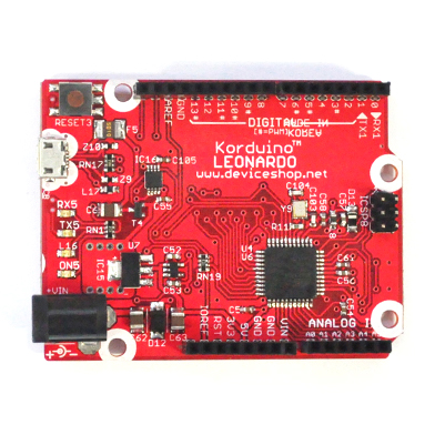 Arduino Leonardo (+headers) 100% 호환 Korduino