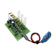 FK1222, 3 LED DUAL COLOR FLASHER, 깜박이 키트 / 무납땜