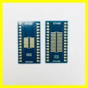 [GT405] SSOP-28-0.65mm, SOP-28-1.27mm Double adapter 변환기판
