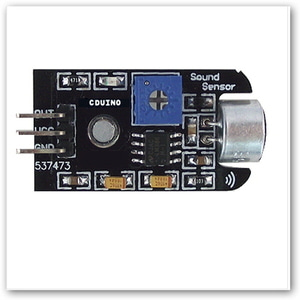 MIC증폭 아날로그 출력 사운드 센서 (P1028) / 마이크 증폭
