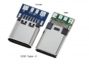 USB Type-C Female-Male 커넥터 세트 / PN-CONPCB-USBCS