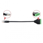 (2개) CS-88 / RJ45 to 8Pin terminal Block, 1:1