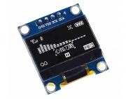 0.96인치(Inch) OLED 디스플레이 (백색) 128 x 64 (I2C SPI Serial 128 x 64 4Pin White Color) / PN-OLED-W096B