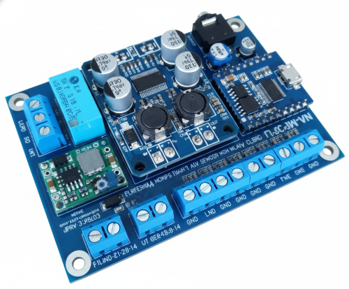 메모리 내장형 8채널 MP3 안내방송용 유니트 ( Flash Memory내장 USB SD 메모리 사용하지 않음) / NA-MP3FU