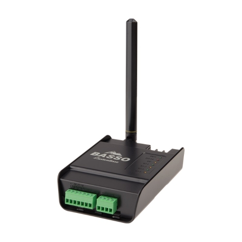 BASSO-2040TR/DIO [시스템베이스DIO(Digital Input/Output) 4포트 to LoRa 컨버터. 동작전원 12~24V DC, 1A]