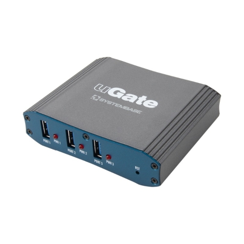 uGate-300S/Mo [시스템베이스, 산업용 3포트 USB 3.1 Gen1 HUB (Super Speed)