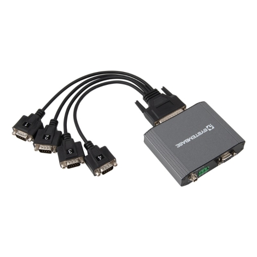 BASSO-1040D2/ISO 시스템베이스, 산업용 1:4 RS232 절연 분배기- RS232 Splitter and Repeater-ISO 동작전원 무전원 유전원12V 500mA이상