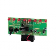 LED 러닝 라이트 DIY 취미전자키트 DK107NS 무납땜 반제품