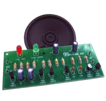 FK1202, Police Siren With 2 LED Flasher 경찰차 싸이렌과 2LED 깜박이