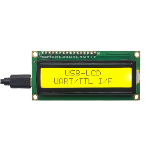 USB/RS232C지원 LCD모듈(P2889-2)