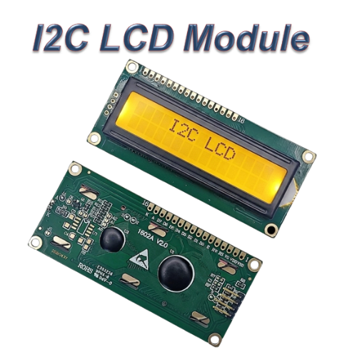 I2C/IIC 제어용 1602A(16x2) 캐릭터 LCD모듈 (P2888-2)