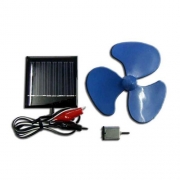 FK1001, Solar Fan / 태양열 팬 / 반제품-고객이 직접 조립