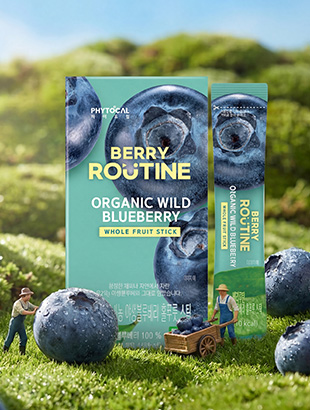 [베리루틴] 유기농 야생블루베리 홀푸룻 스틱