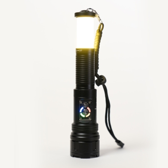 성은테크 SE-101 LED 충전식 줌 라이트 생활방수 낚시 등산 야외 캠핑 전조등 손전등 랜턴