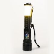 성은테크 SE-101 LED 충전식 줌 라이트 생활방수 낚시 등산 야외 캠핑 전조등 손전등 랜턴