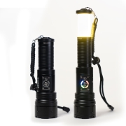 성은테크 SE-102 LED 충전식 줌 라이트 생활방수 낚시 등산 야외 캠핑 전조등 손전등 랜턴