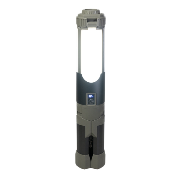 성은테크 SE-103 LED COB 충전식 삼각대 밝기조절 라이트 생활방수 낚시 등산 야외 캠핑 전조등 손전등 랜턴