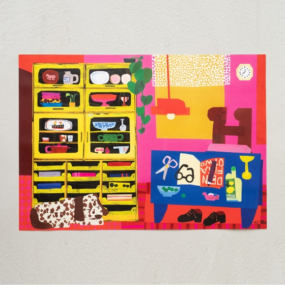 🎅GOOD BYE SALE ~50%🎄[가애 콜라보]점박이의 하루 Poster 포스터