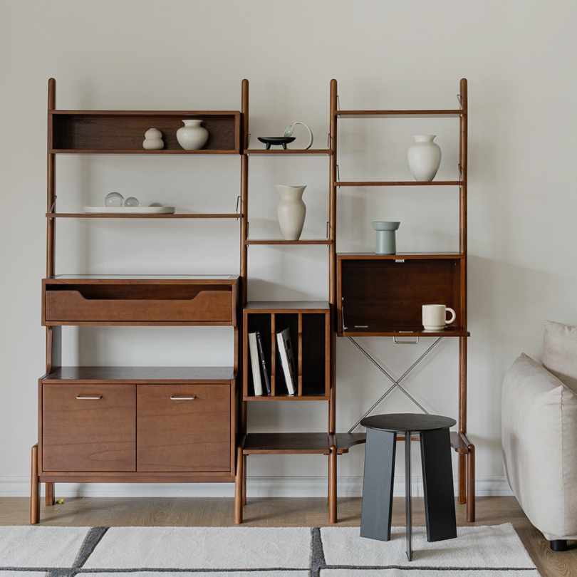 🎄12% OFF✨HOLIDAY✨하우스스틸 브라운 월 캐비닛