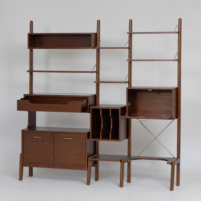 🎄12% OFF✨HOLIDAY✨하우스스틸 브라운 월 캐비닛