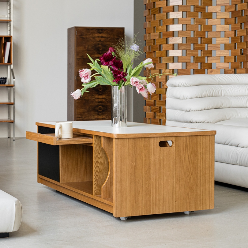 [Spring sale 8% off] 컬러에디션 이동식 수납 테이블