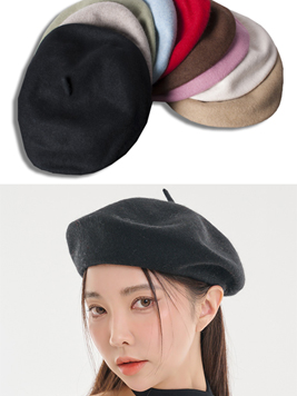 HAT(10104) 양티모 올베레모블랙 세일