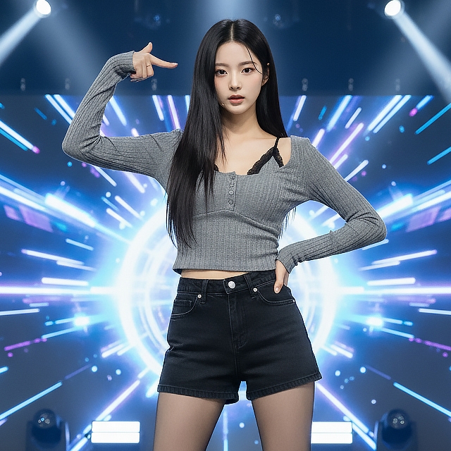 TOP(101317) 레이스 레이어드 크롭티