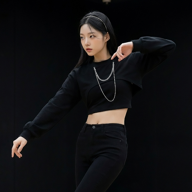 TOP(9085) 쥬얼리 크롭티