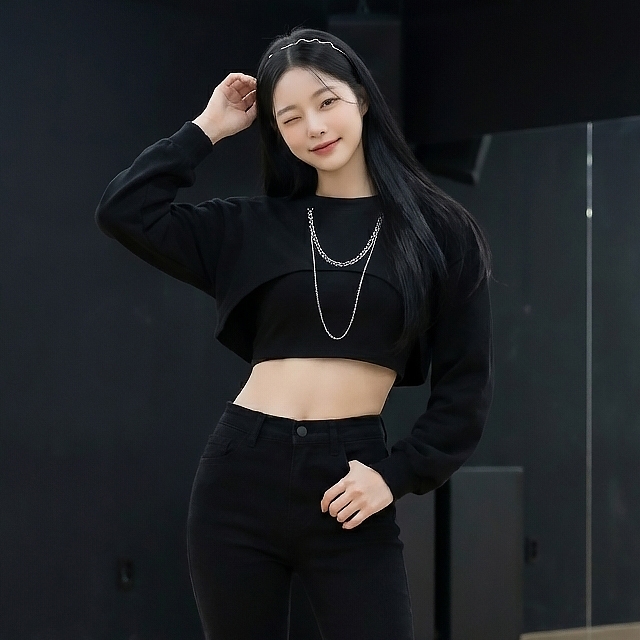 TOP(9085) 쥬얼리 크롭티