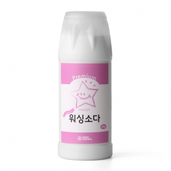 미국산 천연 알칼리세제 프리미엄 워싱소다 용기형 450g / 탄산소다 빨래냄새 제거