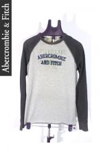 ABERCROMBIE & FITCH 아베크롬비 muscle 빈티지 라운드 긴팔(100, 175~181) - o698