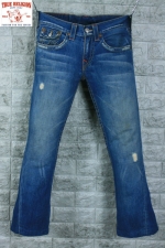 TRUE RELIGION 트루릴리젼 죠이 미디움 스크래치 부츠컷(31, 165이하) - a722