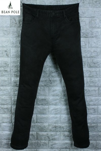 BEAN POLE 빈폴 슬림핏 안감기모 스판 블랙진 (허리 34, 178이하) - c657 BEAN POLE 빈폴 슬림핏 안감기모 스판 블랙진 (허리 34, 178이하) - c657