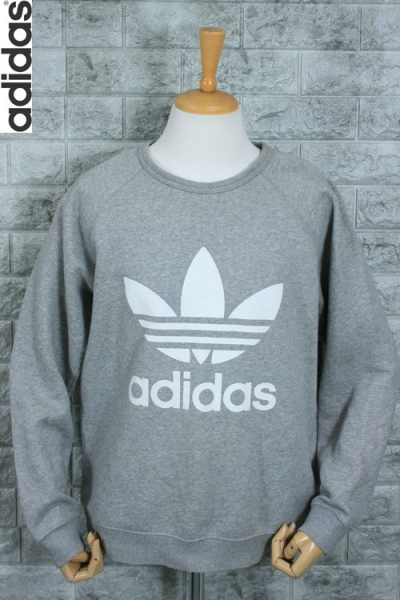 ADIDAS 아디다스 불꽃 기모 라운드 맨투맨 (가슴 100~105, 172~177) - o84 ADIDAS 아디다스 불꽃 기모 라운드 맨투맨 (가슴 100~105, 172~177) - o84
