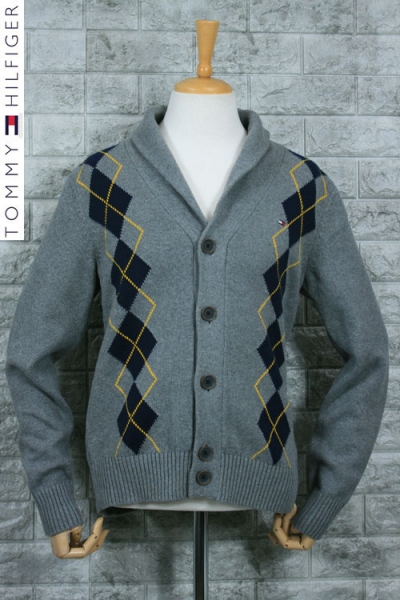 TOMMY HIFIGER 타미 힐피거 아가일 패턴 가디건 (가슴 95, 키 165~170) - o89 TOMMY HIFIGER 타미 힐피거 아가일 패턴 가디건 (가슴 95, 키 165~170) - o89