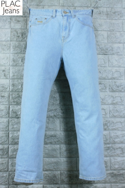 PLAC JEANS 플랙진 RIVER 연청 크롭 테이퍼드 핏 (허리 31, 키 165이하) - a802 PLAC JEANS 플랙진 RIVER 연청 크롭 테이퍼드 핏 (허리 31, 키 165이하) - a802