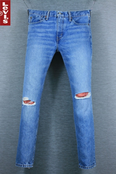 LEVI'S 리바이스 511 - 2239 빈티지 워싱 무릅찢청 스트레이트 슬림핏(허리 34, 키 176이하) - c752 LEVI'S 리바이스 511 - 2239 빈티지 워싱 무릅찢청 스트레이트 슬림핏(허리 34, 키 176이하) - c752