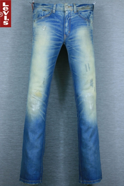 LEVI'S 리바이스 Reed look 빈티지 워싱 페인팅 더티 스트레이트 스판데님 (허리 32, 키 180이하) - b484 LEVI'S 리바이스 Reed look 빈티지 워싱 페인팅 더티 스트레이트 스판데님 (허리 32, 키 180이하) - b484