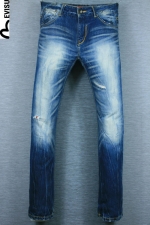 EVISU 에비수 빈티지 워싱 스크래치 스트레이트  (허리 33, 키 181이하) - b496