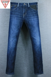 GUESS 게스 프리미엄 은장탭 스판데님 스트레이트 슬림핏 (허리 30, 키 171 이하) - a930