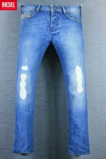 DIESEL 디젤 ZATHAN 자탄 wash - 008AR 빈티지 워싱 스크래치 스트레이트  (허리 30, 키 167이하) - a931