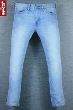 LEVI'S 리바이스 511 - 2756 빈티지 워싱  연청 스트레이트 스판 슬림핏 (허리 32, 키 164이하) - b571