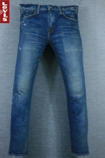 <일본판> LEVI'S 리바이스 502 - 0135 가죽패치 레귤러 스트레이트 스판 슬림핏 (허리 30, 키 172 이하) - a977